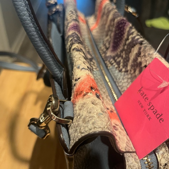 Kate Spade Blue and Purple Satchel Bag - Picture 4 of 10